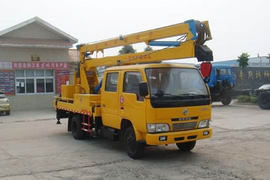湖北江南(江特牌)东风福瑞卡底盘高空作业车图片