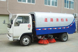 湖北大力(大力牌)东风福瑞卡底盘扫路车图片