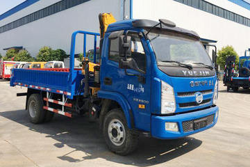 跃进底盘&nbsp;随车吊图片