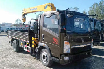 运达集团(铁运牌)重汽HOWO轻卡底盘随车吊