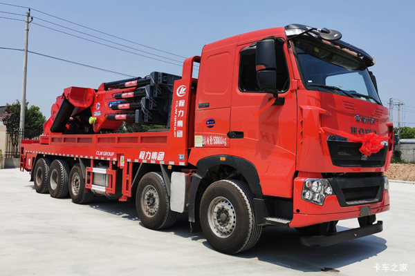 湖北程力(程力威牌)重汽豪沃(HOWO)底盘随车吊图片