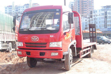 湖北成龙威(楚飞牌)一汽解放底盘平板运输车