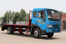 随州力神(醒狮牌)一汽解放底盘平板运输车图片