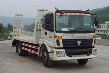 福田欧曼底盘&nbsp;平板运输车图片