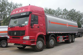 湖北楚胜(楚胜牌)重汽豪沃(HOWO)底盘液体运输车图片