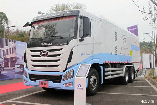 创虎XCIENT清洗车