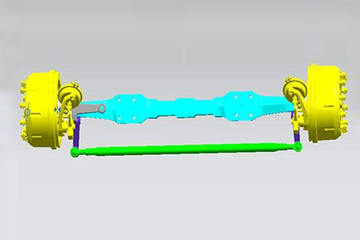 转向桥&nbsp;车桥图片